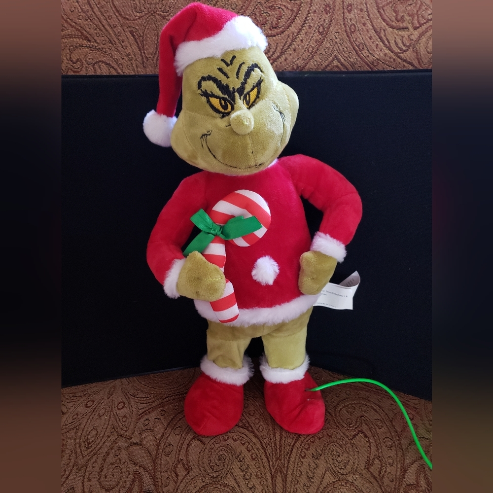 Switch Adapted Christmas Grinch for a Special Needs Child, talks and dancing